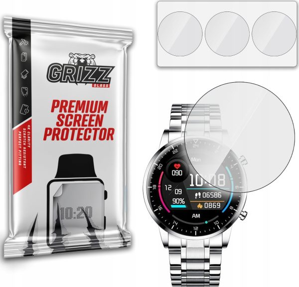 GrizzGlass Folia hydrożelowa Grizz Smartwatch NY19.