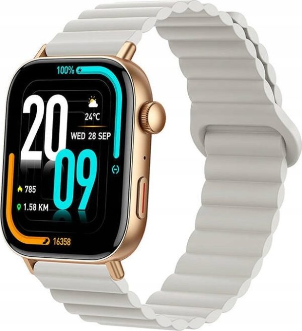 Smartwatch Colmi Smartwatch Colmi C8 Max z magnetycznym paskiem (złoty).
