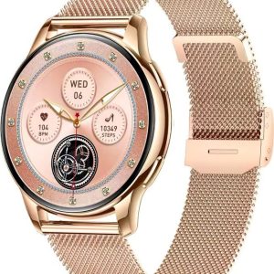 Smartwatch Rubicon Zegarek SMARTWATCH Rubicon RNCF30 rosegold.