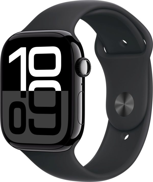 Smartwatch Apple Watch 10 GPS 46mm Jet Black Alu M/L Czarny (MWWQ3).