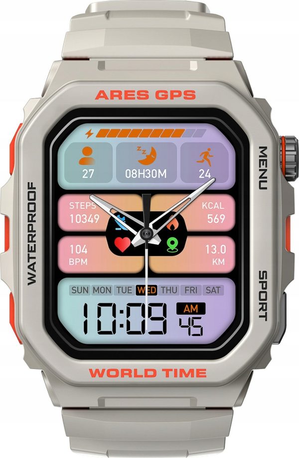 Smartwatch Zeblaze Smartwatch Zeblaze Ares GPS - biały.