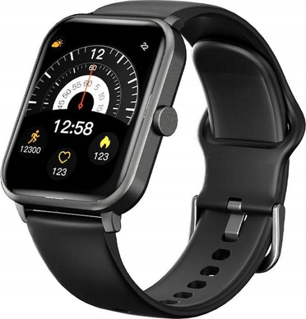 Smartwatch QCY GTS S2 Czarny (S2-Black).