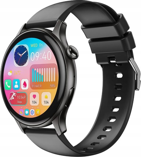 Smartwatch XO XO smartwatch J6 Amoled czarny.