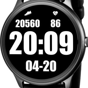 Smartwatch Rubicon KW13 Czarny (RNCE61BIBX05AX).