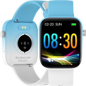 Smartwatch Rubicon Zegarek SMARTWATCH Rubicon RNCE97 light blue/white.