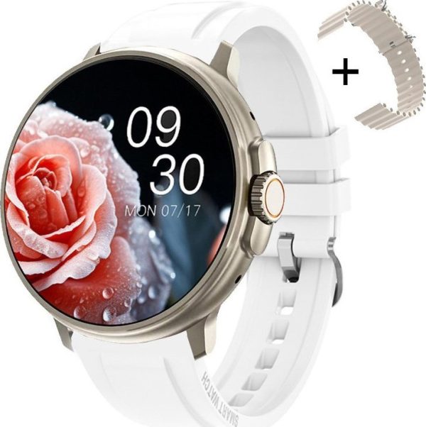 Smartwatch Rubicon Zegarek SMARTWATCH Rubicon RNCF15 biały92/beżowy.