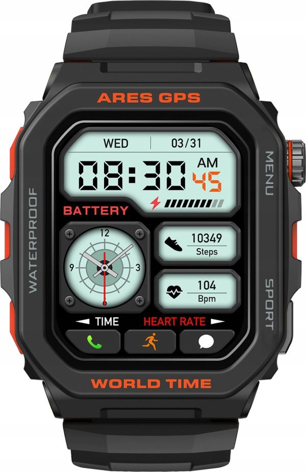 Smartwatch Zeblaze Smartwatch Zeblaze Ares GPS - czarny.