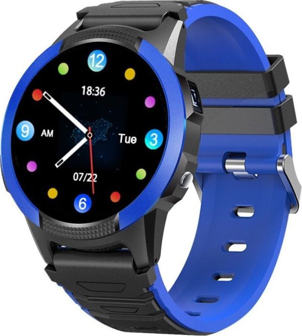 Smartwatch GoGPS X03 Czarno-niebieski (AKGGGPSMA0010).