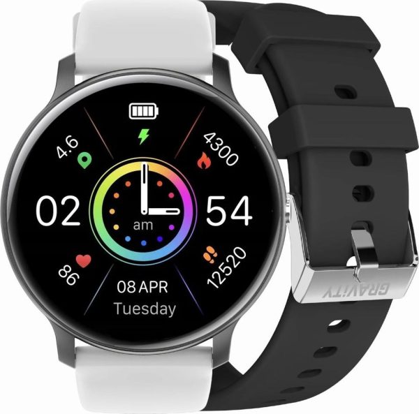 Smartwatch Gravity Zegarek SMARTWATCH - GT1-4 PRO BK/BK/WH.