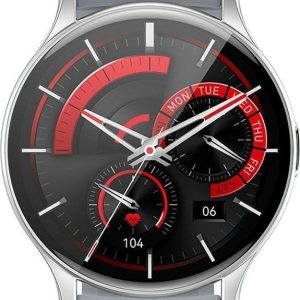 Smartwatch Hoco HOCO smartwatch z funkcją rozmowy Y15 AMOLED srebrny.