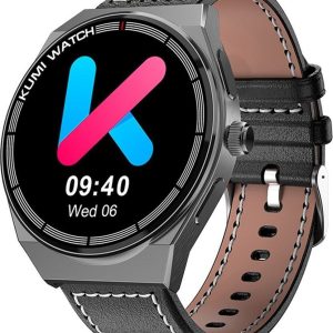Smartwatch Kumi GT5 Max Czarno-brązowy (KU-GT5M/GY).