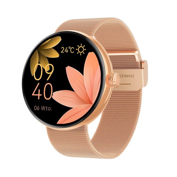 Smartwatch sportowy dla dorosłych Forever Forevive 5 SB-365 z bransoletką Verona.