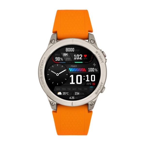 Smartwatch Watchmark GPS Watch 100 trybów sportowych ekran AMOLED.