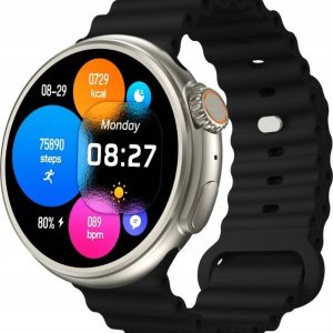 Smartwatch Yaxo Oxnard Czarny (YAX-WE-SW-003).