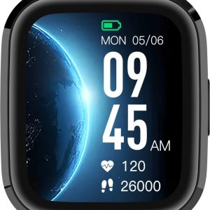 Smartwatch Garett GRC Style Czarny Stalowy.