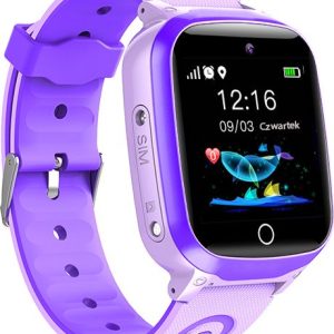 Smartwatch GoGPS K17 Fioletowy (K17PR).