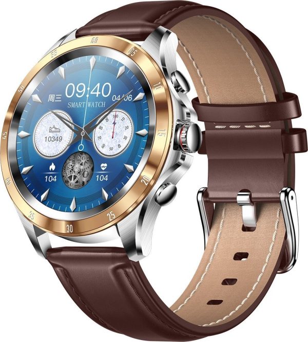 Smartwatch Hagen HC28.111.333 Brązowy.