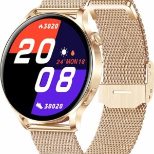 Smartwatch Rubicon RNCE81 Różowe złoto (RNCE81).