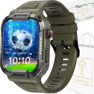 Smartwatch Rubicon Zegarek SMARTWATCH KOMUNIA Rubicon KF07 green.