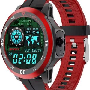 Smartwatch Rubicon RNCE85 Czarno-czerwony (RNCE78).