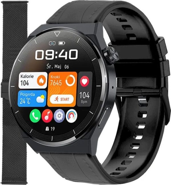 Smartwatch Enter SAT.14.234.144-SET Czarny.