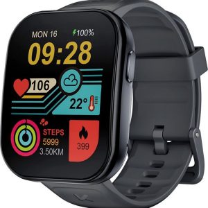 Smartwatch Kumi U6 Czarny (KU-U6/BK).