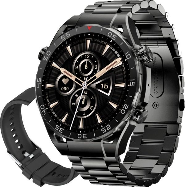 Smartwatch Gravity Zegarek męski SMARTWATCH GRAVITY GT13-1 BK/BK/BK.