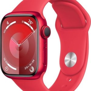 Smartwatch Apple Watch 9 41mm GPS Red Alu Sport M/L Czerwony (MRXH3).