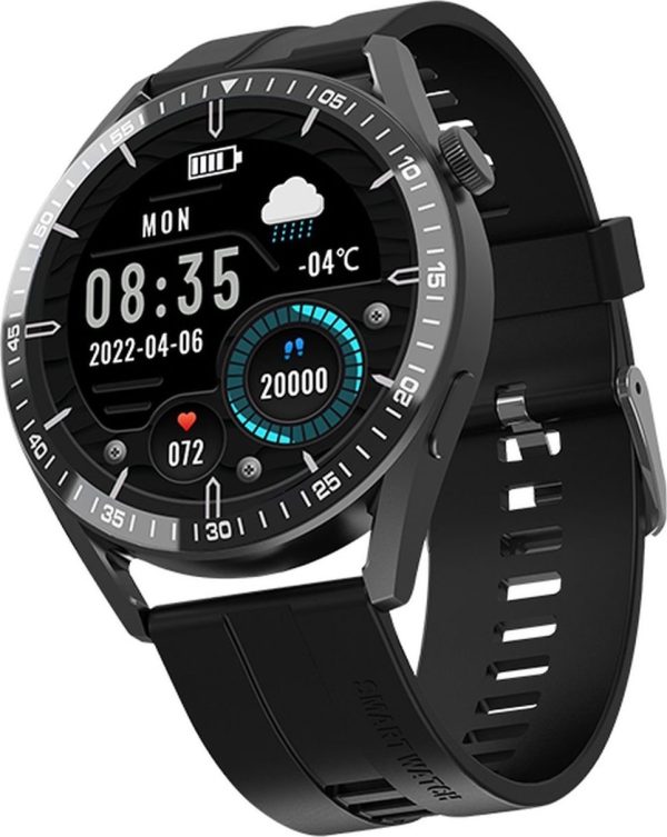 Smartwatch Tracer SM6 Czarny (TRAFON47133).