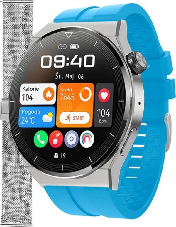 Smartwatch Enter SAT.111.537.1411-SET Niebieski.