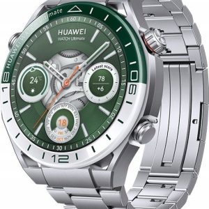 Smartwatch Huawei Watch Ultimate Srebrny (55020DRK).