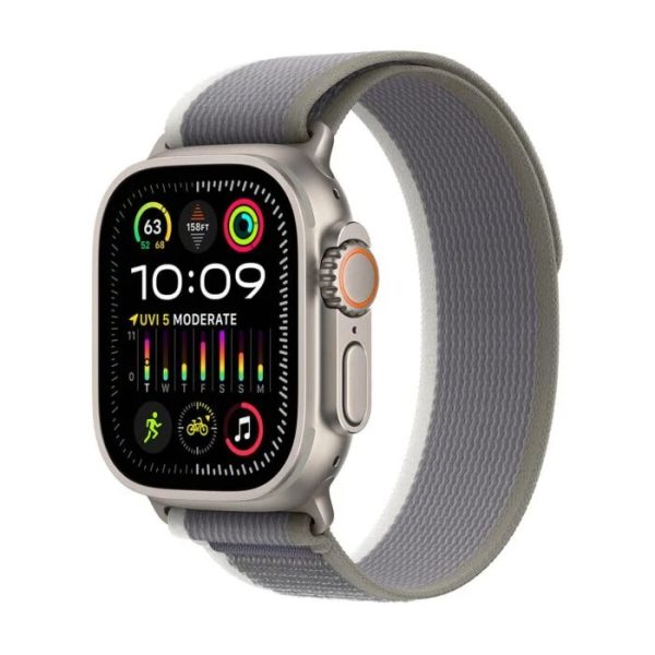 Smartwatch Apple Watch Ultra 2 GPS + Cellular 49mm Titanium Case Trail Loop S/M Szary (MRF33).