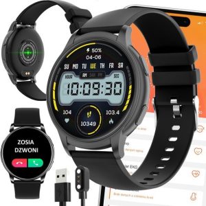 Smartwatch Active Band SMARTWATCH ZEGAREK SPORTOWY SMARTBAND AMOLED PULS OPASKA SPORTOWA DAMSKI PL P2.