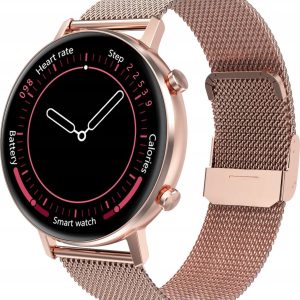 Smartwatch Zaxer DT96 Różowe złoto.