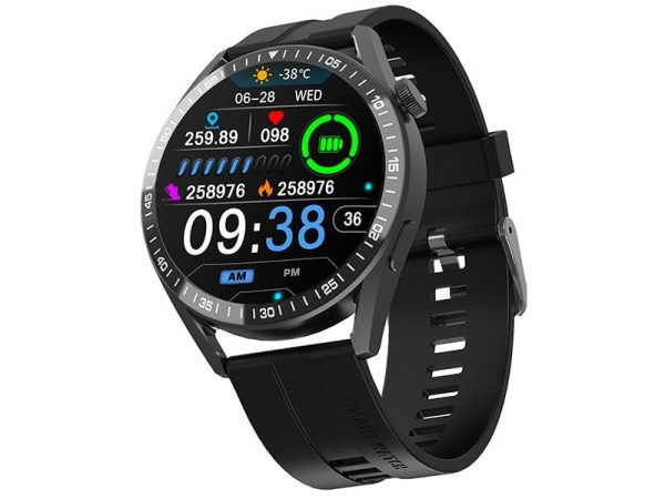 Smartwatch Tracer SM8V Onyx Czarny (TRAFON47304).