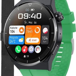 Smartwatch Enter SAT.14.5314.144-SET Zielony.