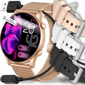 Smartwatch Abrams smartwatch Abrams 44mm złoty.