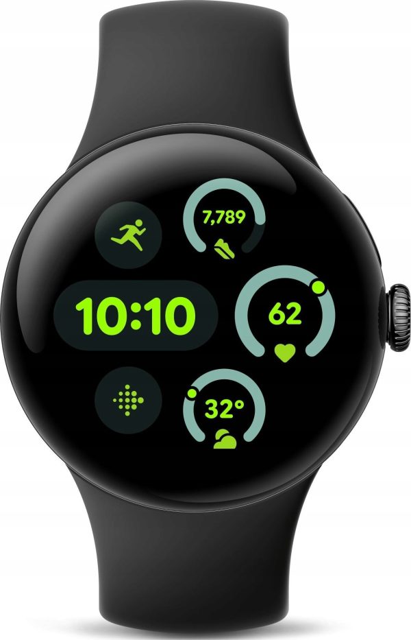 Smartwatch Pixel Watch 3 Czarny (GA05757-DE).