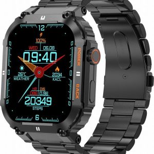 Smartwatch Gravity GT6-2 Czarny.