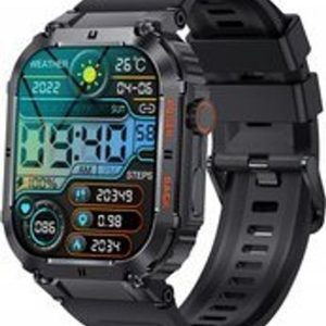 Smartwatch GlacierX Echo Select Czarny.