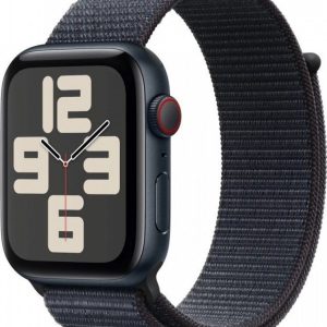 Smartwatch Apple Watch SE GPS + Cellular 44mm Midnight Alu Sport Loop Granatowy (MXGN3ET/A).