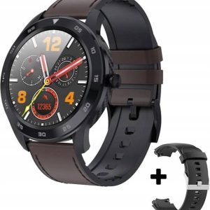 Smartwatch Bakeeley DT98 HD Czarno-brązowy.