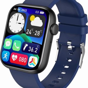 Smartwatch Gravity Zegarek damski SMARTWATCH GRAVITY GT3-5 black/d.blue - LIVIA.