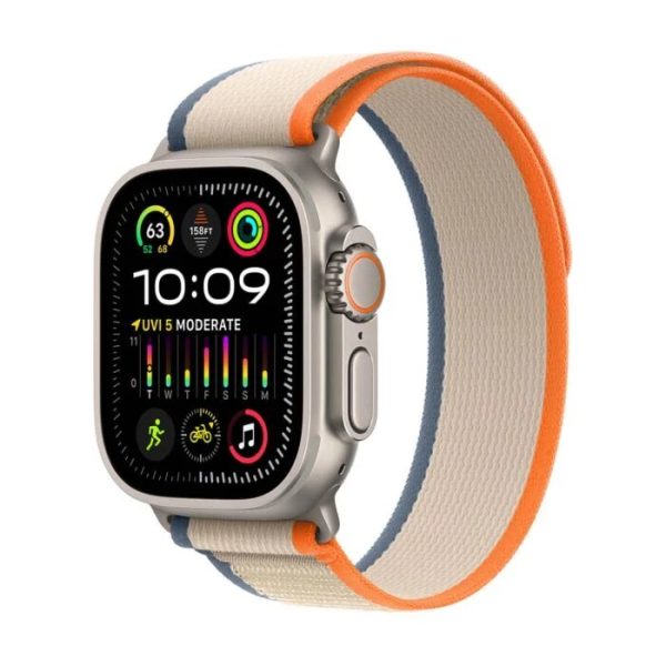 Smartwatch Apple Watch Ultra 2 GPS + Cellular 49mm Titanium Case Trail Loop M/L Beżowy (MRF23EL/A).