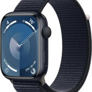 Smartwatch Apple Watch 9 45mm GPS Midnight Alu Sport Loop Granatowy (MR9C3).