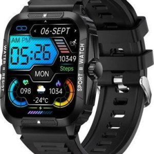 Smartwatch Colmi P76 Czarny (P76 Black).