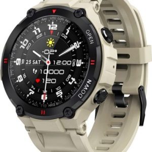 Smartwatch Garett Sport Combat RT Beżowy.