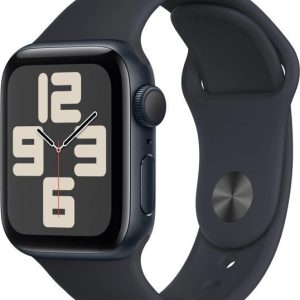 Smartwatch Apple Watch SE Gen.2 GPS 40mm Midnight Alu Sport M/L Czarny (MXE93).