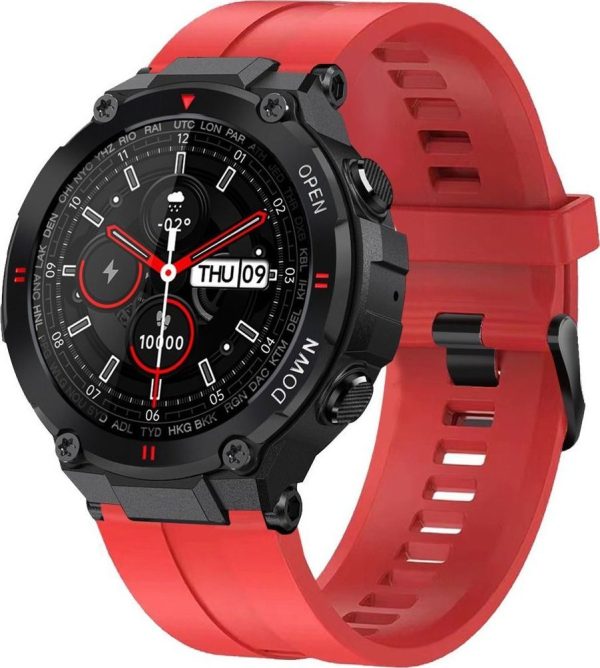 Smartwatch Gravity GT7-5 Czerwony (GT7-5).