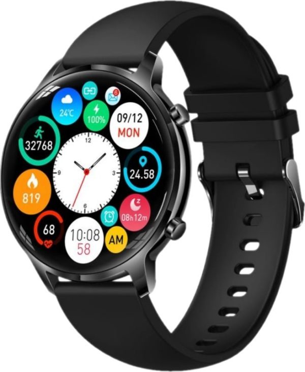 Smartwatch Manta MANTA Smartwatch unisex Kelly czarny.